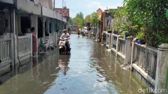banjir rob di gresik
