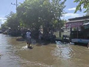 Banjir Rob di Pasuruan Meluas hingga ke 10 Desa/Kelurahan
