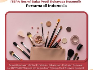 Itera Buka Prodi Rekayasa Kosmetik, Gandeng Perusahaannya Emina dan Wardah