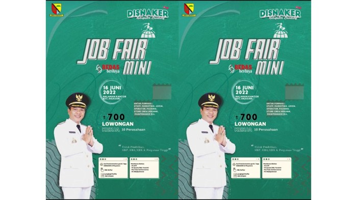 Job Fair di Kabupaten Bandung.