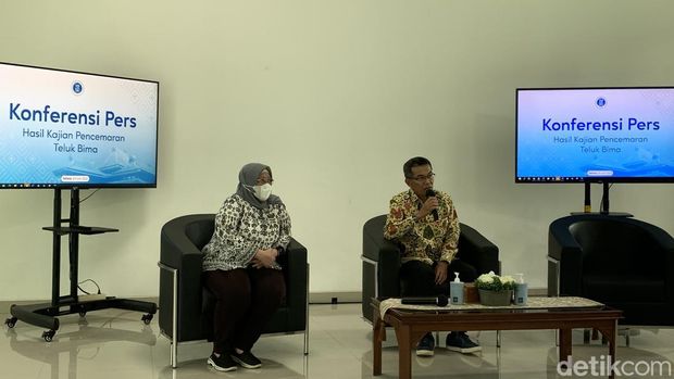 Konferensi pers hasil penelitian Teluk Bima.