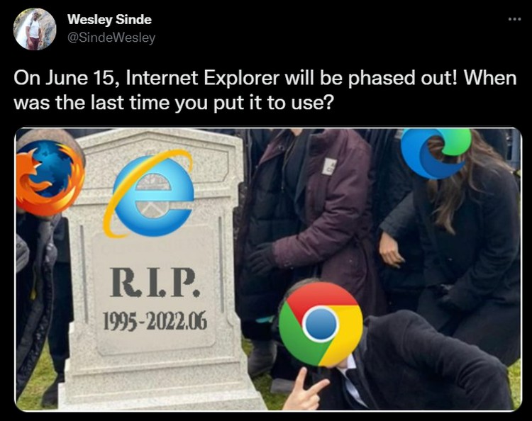 Meme Internet Explorer