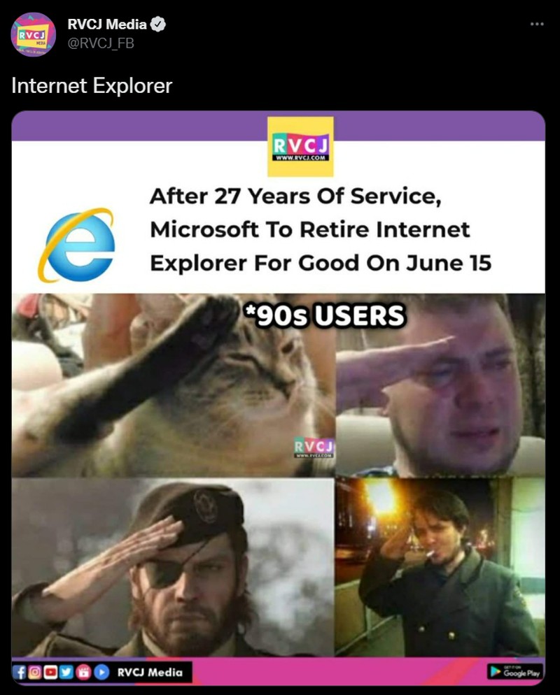 Meme Internet Explorer