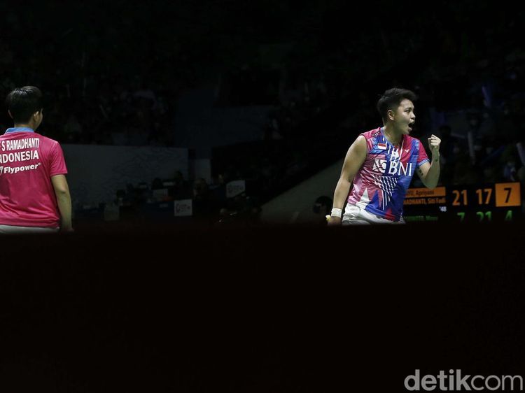 Menangi Duet Ketat, Apriyani/Fadia ke 16 Besar Indonesia Open