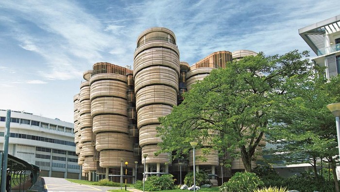 Nanyang Technological University, salah satu kampus terbaik di Singapura.