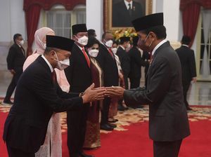 Wanti-wanti Jokowi ke Zulhas & Hadi Jaga Bahan Pokok hingga Sengketa Lahan