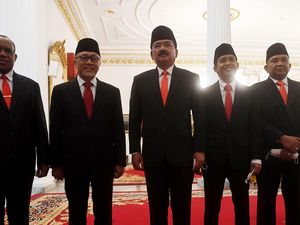 Potret Menteri dan Wamen Baru yang Dilantik Jokowi