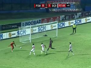 Kalah Lewat Gol Penalti Persikabo, PSM Digeser Persik Pimpin Klasemen Grup D