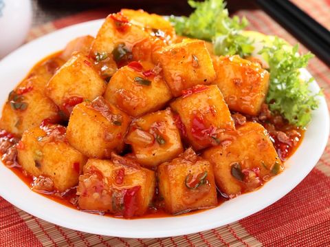 Resep Tahu Saus Asam Pedas