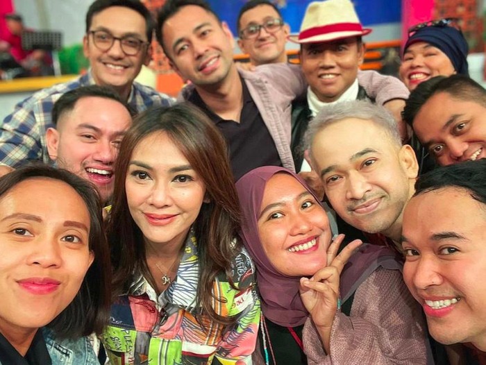 Wajah Ruben Onsu terlihat pucat dan bikin khawatir.