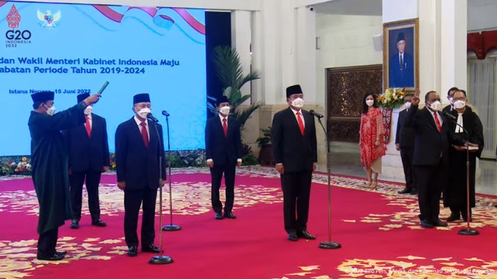 Screenshot Video YouTube Sekretariat Presiden.