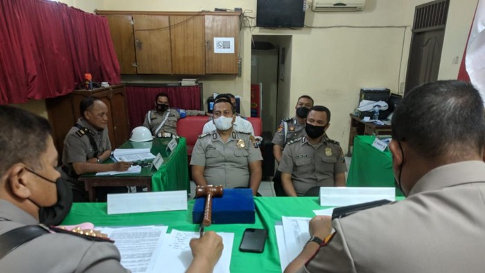 Sidang terhadap Bripka Andi