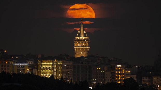 Supermoon yang dikenal sebagai 