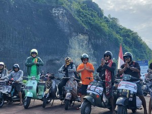 Kompolnas Apresiasi Pengawalan Polri di Vespa World Days 2022