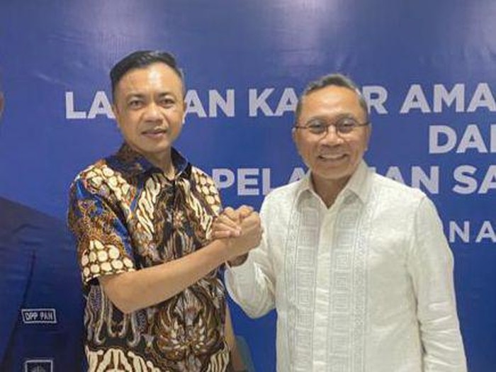 Zulkifli Hasan dan Rahmat Santoso