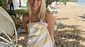 Foto saat dulu dia berlaga di Bali. Foto: Instagram