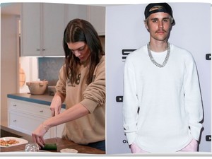 5 Momen Viral Kendall Jenner hingga Justin Bieber Bersama Makanan