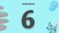 Jawabannya adalah 6 (enam), hasil dari 30/5. Nggak ada angka 75, itu jebakan.