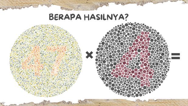 asah otak buta warna Tes Buta Warna Sekaligus Hitung Angka, Bisa Jawab dalam 5 Menit Saja?