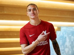 4. Darwin Nunez, Benfica ke Liverpool - £85m (Rp 1,5 triliun). Foto: Liverpool FC via Getty Images/Nick Taylor/Liverpool FC