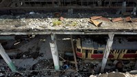Sebagai informasi, Kharkiv merupakan kota kedua terbesar di Ukraina yang terletak di sebelah timur ibu kota Kyiv.  