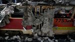 Depot Trem Ukraina Hancur Gegara Perang Lawan Rusia, Ini Fotonya