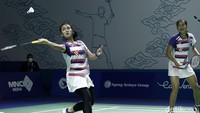 Di gim pertama, Febriana/Amalia kalah dengan skor 23-25.