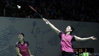 Di gim kedua ini, Febriana/Amalia dan Lee So Hee/Shin Seung Chan sempat menampilkan rally-rally panjang.