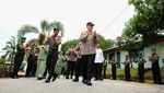 Kapolda Riau Kunjungi Dua Markas TNI di Kampar