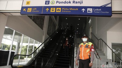 Lihat Wajah Baru Stasiun Pondok Ranji, Makin Asik