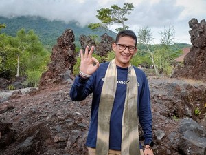 Sandiaga Dukung Geowisata Batu Angus Jadi Geopark Nasional