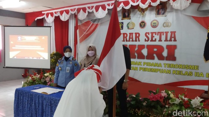 Napiter kembali berikrar kembali setia ke NKRI