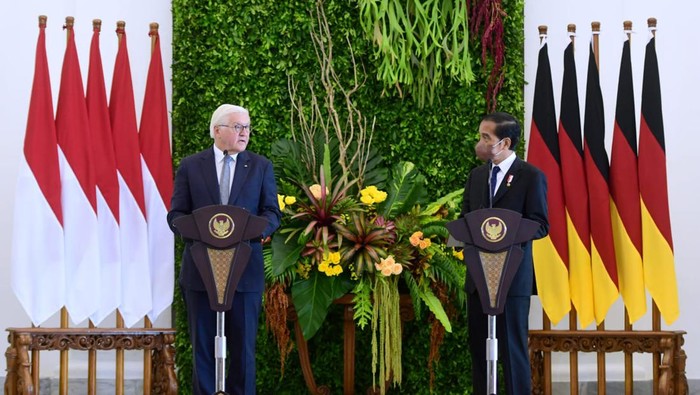Presiden Jokowi dan Presiden Jerman