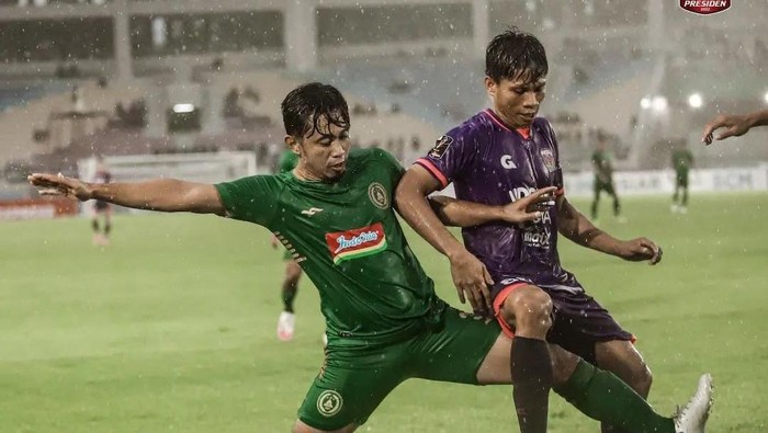 PSS Sleman vs Persita di Stadion Manahan Solo, Kamis (16/6/2022).