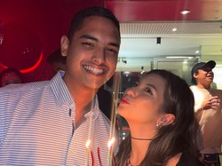 Foto Shalom Razade Rayakan Ultah Pacar, Wulan Guritno Bawa Kekasih Berondong