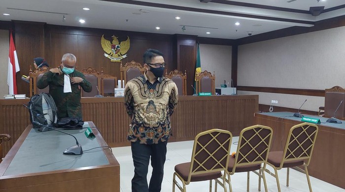Sidang eks Dirjen Keuda Kemendagri Mochamad Ardian Noervianto (Zunita/detikcom)