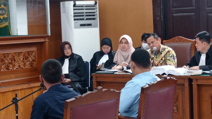 Sidang Irjen Napoleon (Wilda-detikcom)
