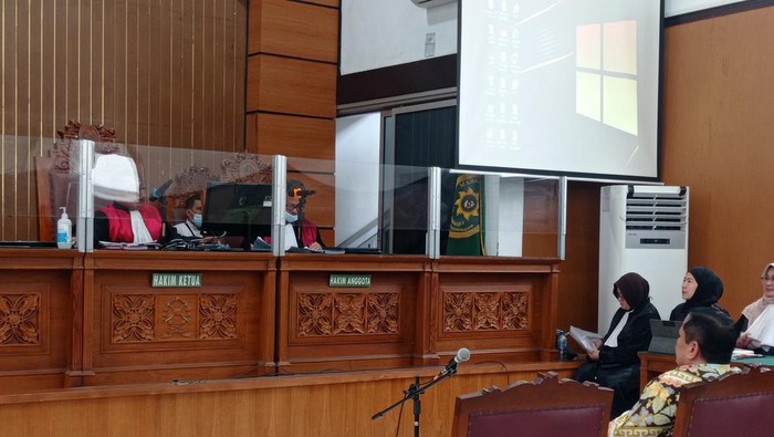 Sidang Irjen Napoleon (Wilda-detikcom)