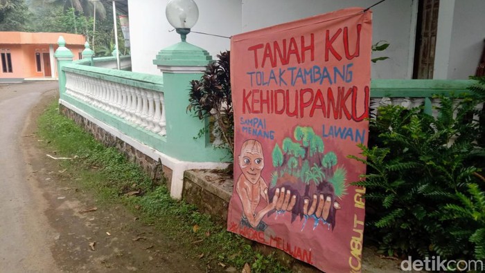 Situasi di Desa Wadas, Kecamatan Bener, Purworejo, Kamis (16/6/2022).
