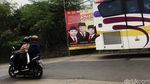 Spanduk Prabowo Presiden 2024 Mejeng di Sukabumi