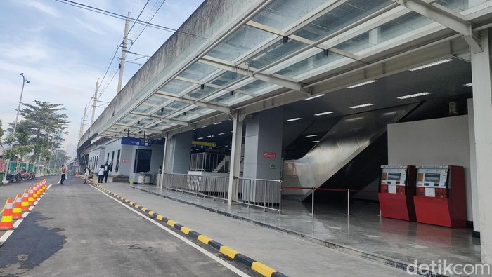 Stasiun Matraman (Dwi/detikcom)