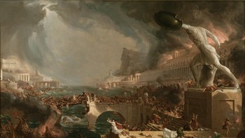 10. Tahun 536: Abad ke-6 ini sungguh membuat manusia menderita. Ada kegelapan parah di Eropa karena letusan gunung berapi di Islandia. Letusan itu begitu besar dan berimbas pada iklim global, sehingga tanaman pangan sukar tumbuh. Akibatnya kelaparan di mana-mana. Cahaya Matahari tak ada sinarnya, seperti Bulan sepanjang tahun, tulis catatan sejarah dari era Byzantine. Dampak lain adalah turunnya suhu sampai 2,7 derajat Celcius. Foto: Listverse