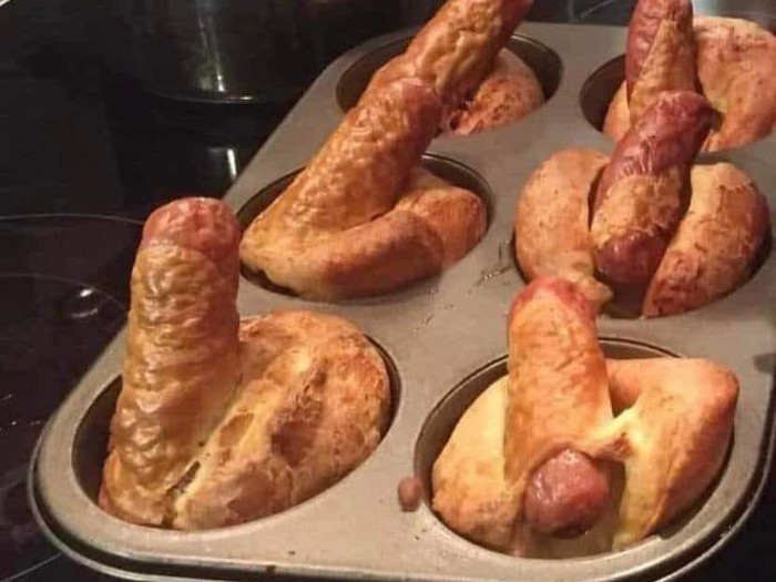 Begini bentuk yorkshire puding yang tampilannya ambigu kayak mr. p