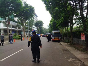 600 Polisi Disiagakan Amankan Aksi FPI-PA 212 di Kedubes India