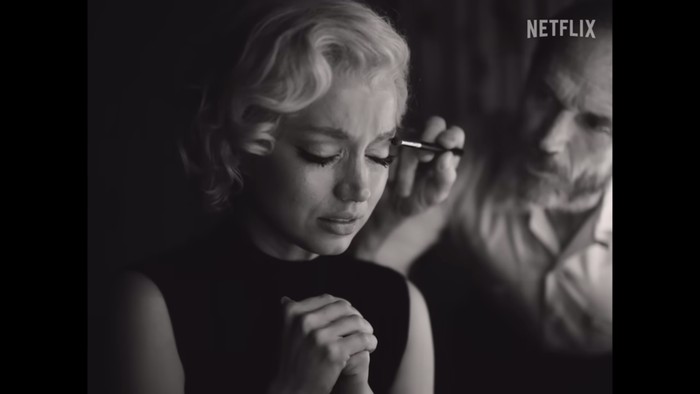 Ana de Armas sebagai Marilyn Monroe Ana de Armas sebagai Marilyn Monroe