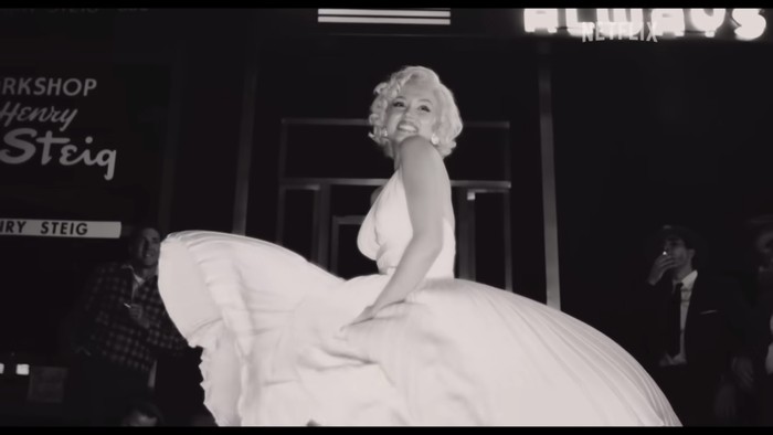 Ana de Armas sebagai Marilyn Monroe Ana de Armas sebagai Marilyn Monroe