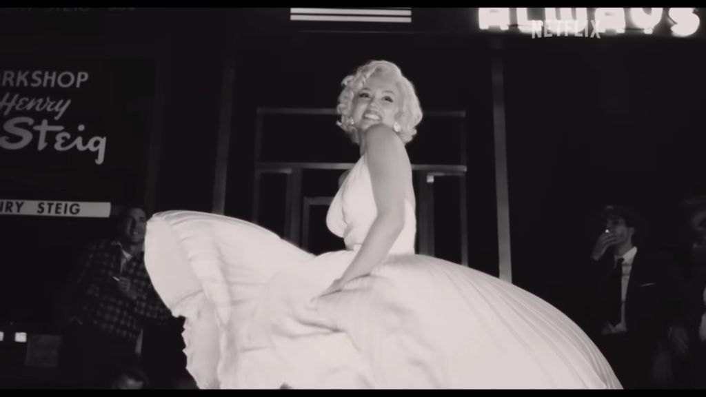 Senyuman Ana de Armas di Teaser Film Marilyn Monroe