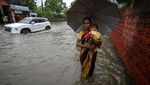 Diguyur Hujan Sehari Semalam, Assam India Dilanda Banjir