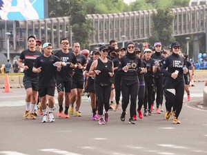 Bukan Gowes atau Jalan Kaki, Cara Baru Berwisata di Jakarta: Running Tour