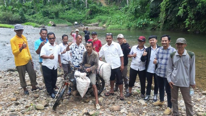 Fasilitas jembatan gantung akan segera dibangun di Kampung Koto Panjang, Nagari Punggasan Timur, Kecamatan Linggo Sari Baganti, Kabupaten Pesisir Selatan, Sumatera Barat.